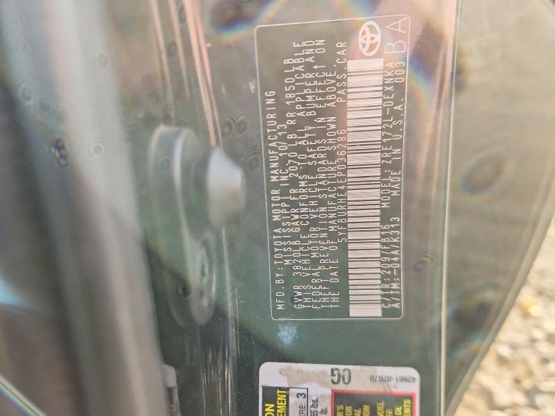 2014 Toyota Corolla l
