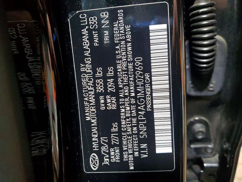 2021 Hyundai Elantra Limited