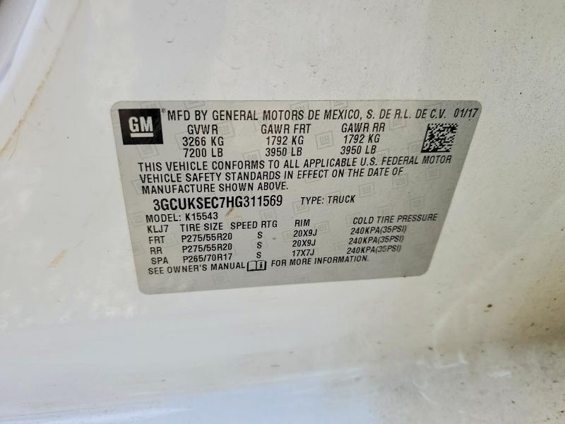 2017 Chevrolet Silverado K1500 LTZ