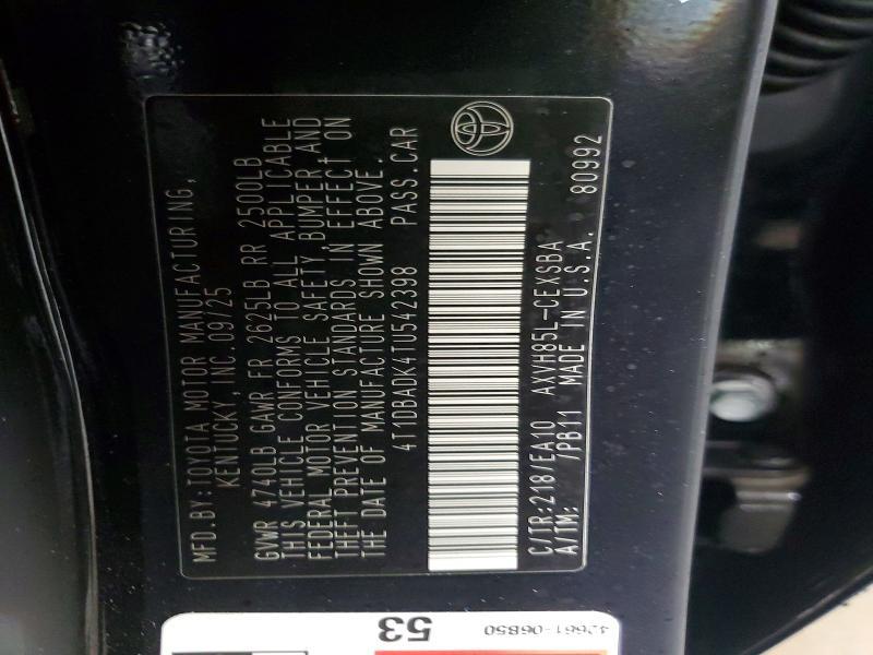 2026 Toyota Camry Night Shade
