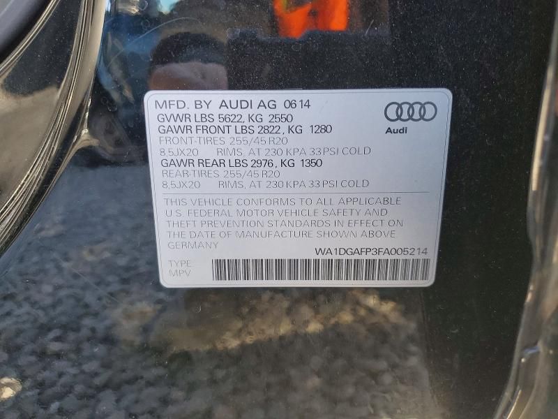 2015 Audi Q5 Premium Plus