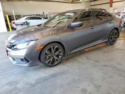 Honda salvage cars for sale: 2021 Honda Civic Sport