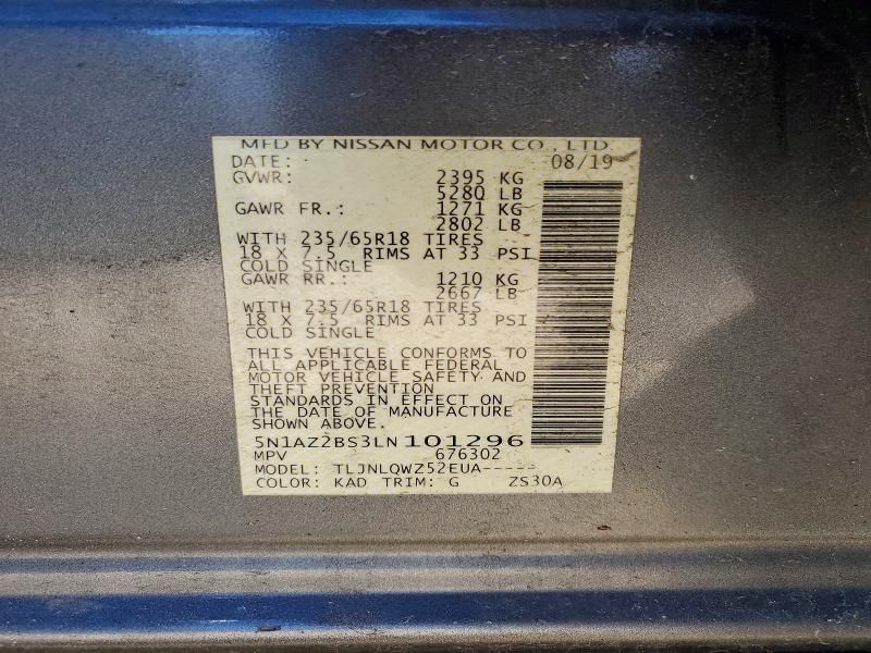 2020 Nissan Murano sv