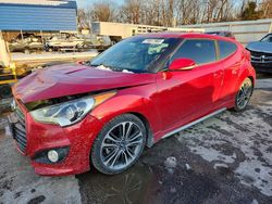 Hyundai salvage cars for sale: 2016 Hyundai Veloster Turbo