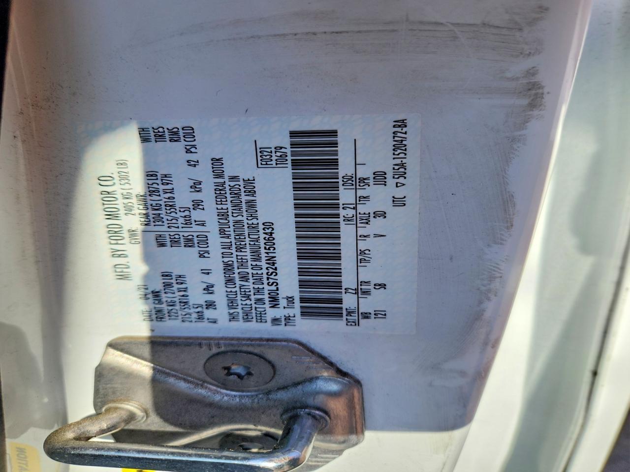 2022 Ford Transit Connect XL