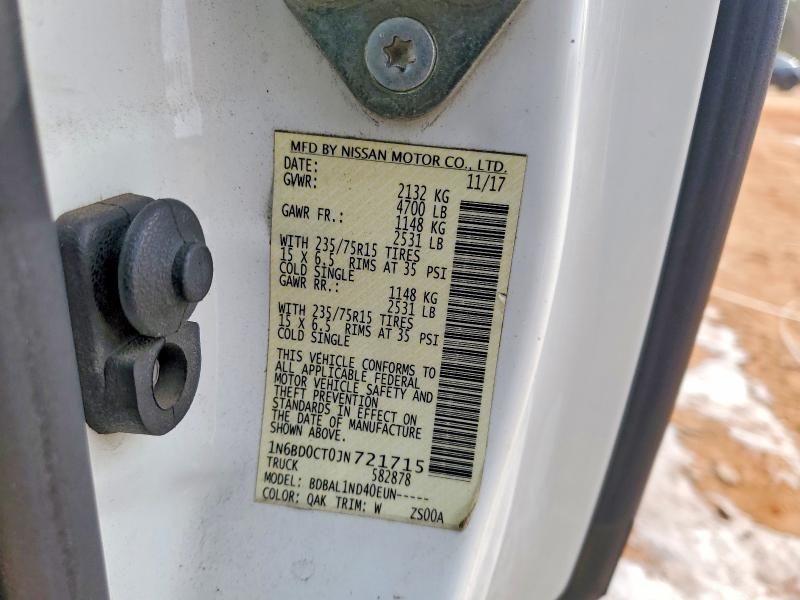 2018 Nissan Frontier s