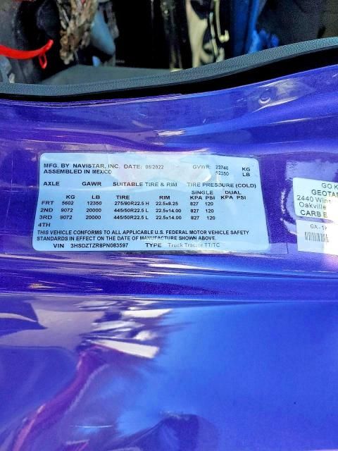 2023 International Lt625 Semi Truck