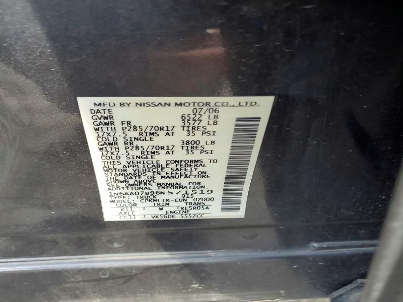 2006 Nissan Titan XE