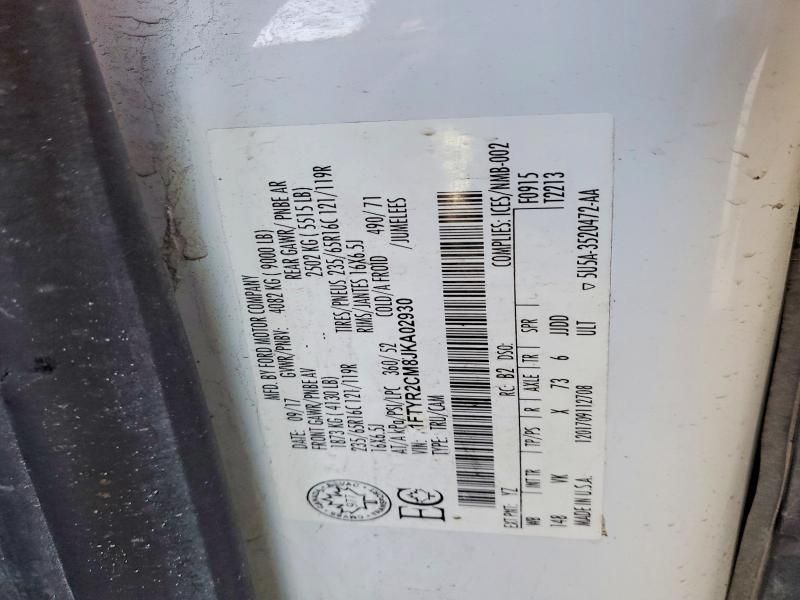 2018 Ford Transit T-250