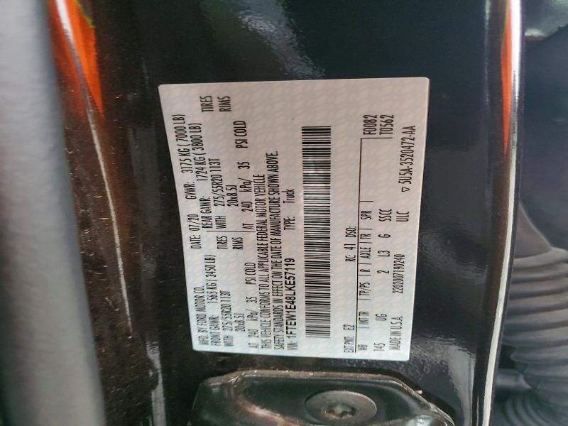 2020 Ford F150 Supercrew