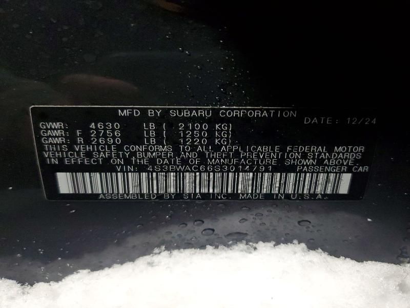 2025 Subaru Legacy Premium