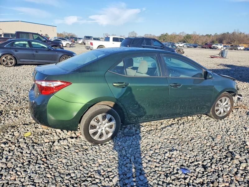 2016 Toyota Corolla l
