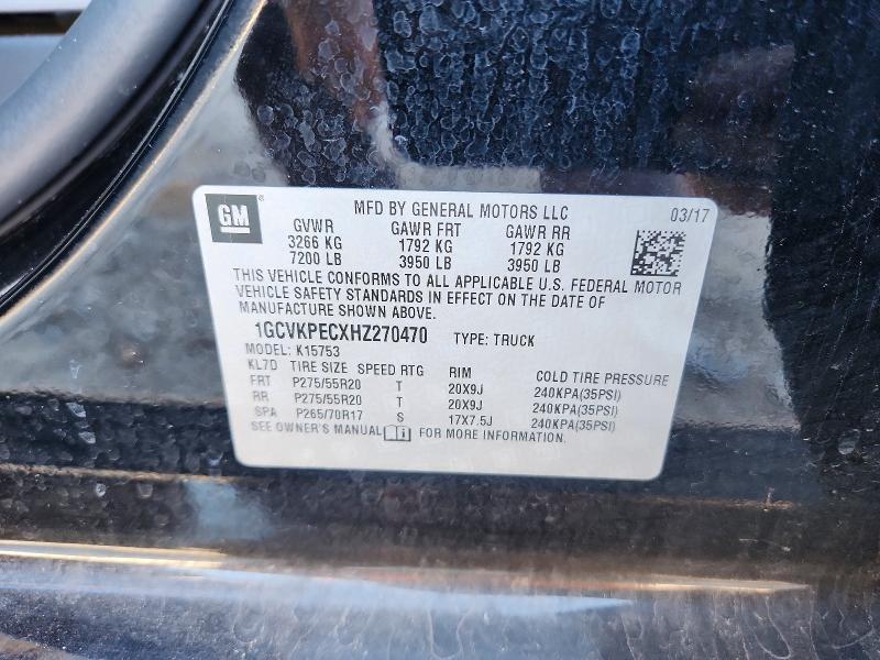 2017 Chevrolet Silverado K1500 Custom