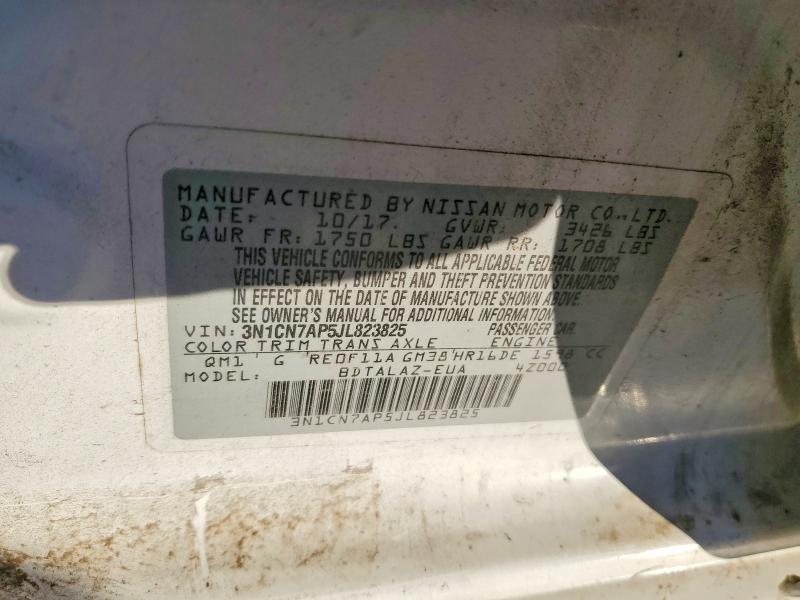 2018 Nissan Versa s Plus