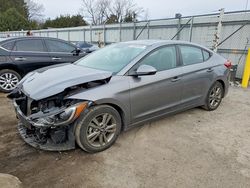 Hyundai salvage cars for sale: 2018 Hyundai Elantra sel