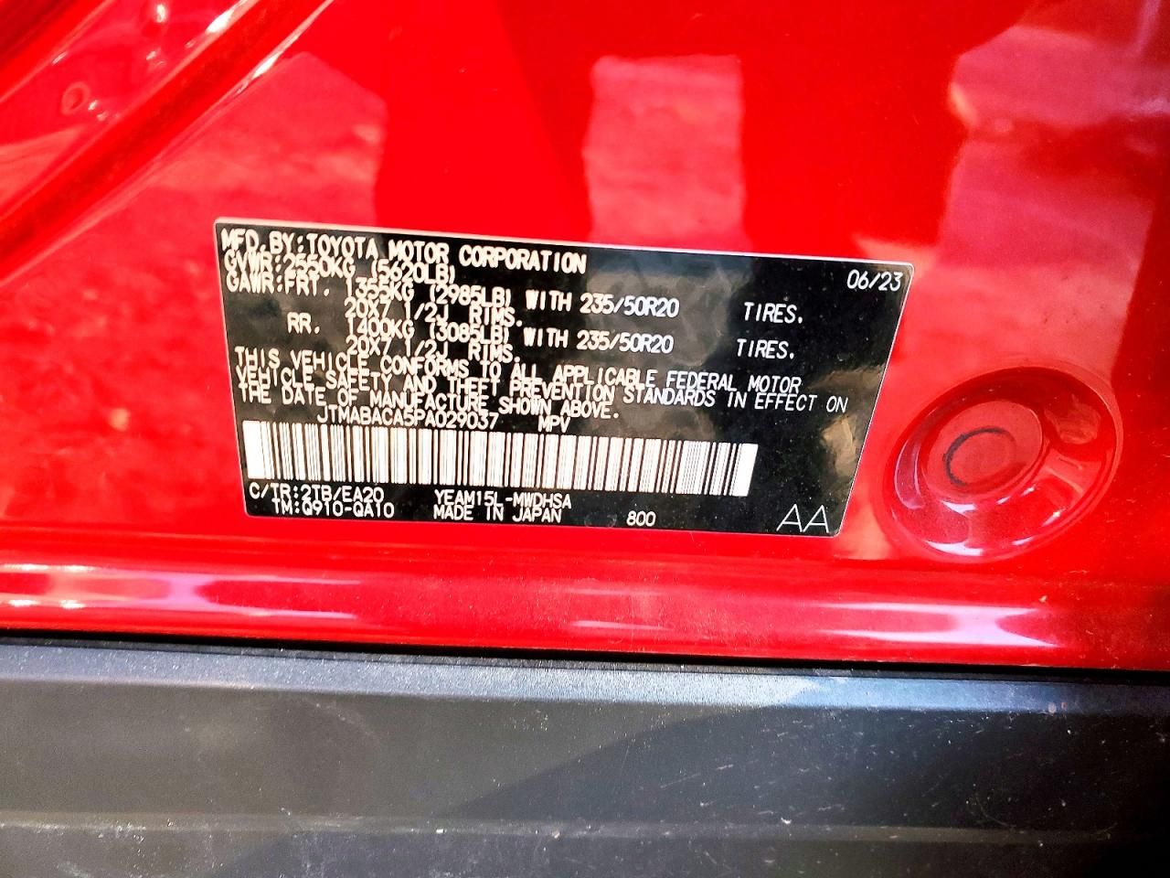 2023 Toyota Bz4x Limited