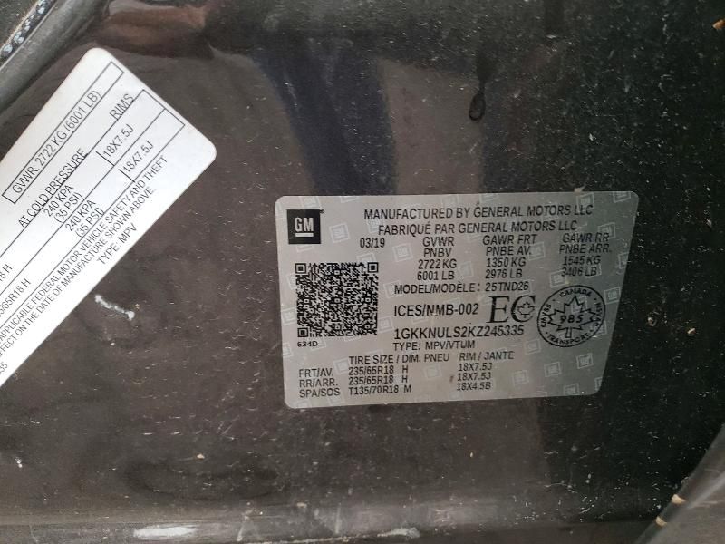 2019 GMC Acadia Slt-1