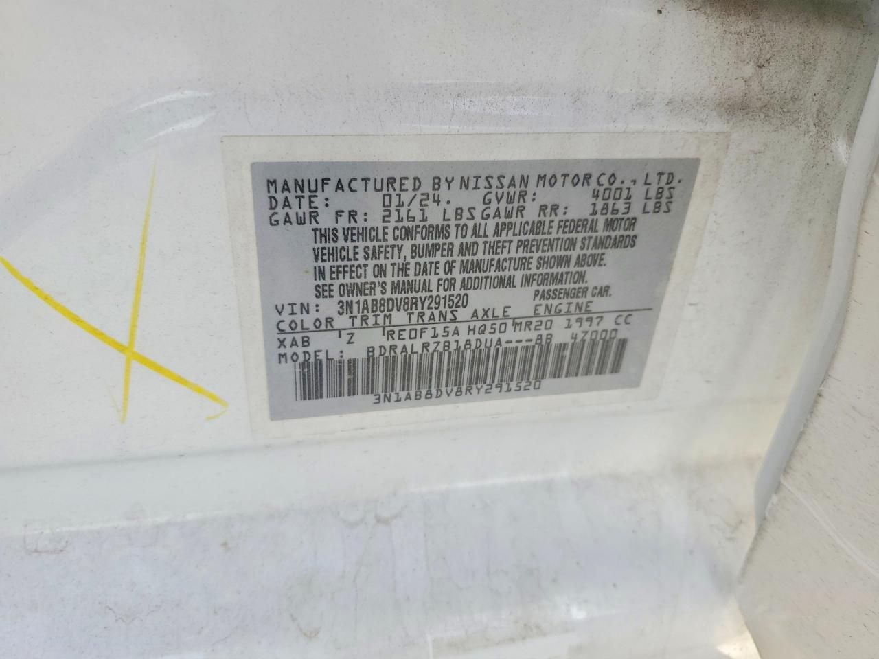 2024 Nissan Sentra sr