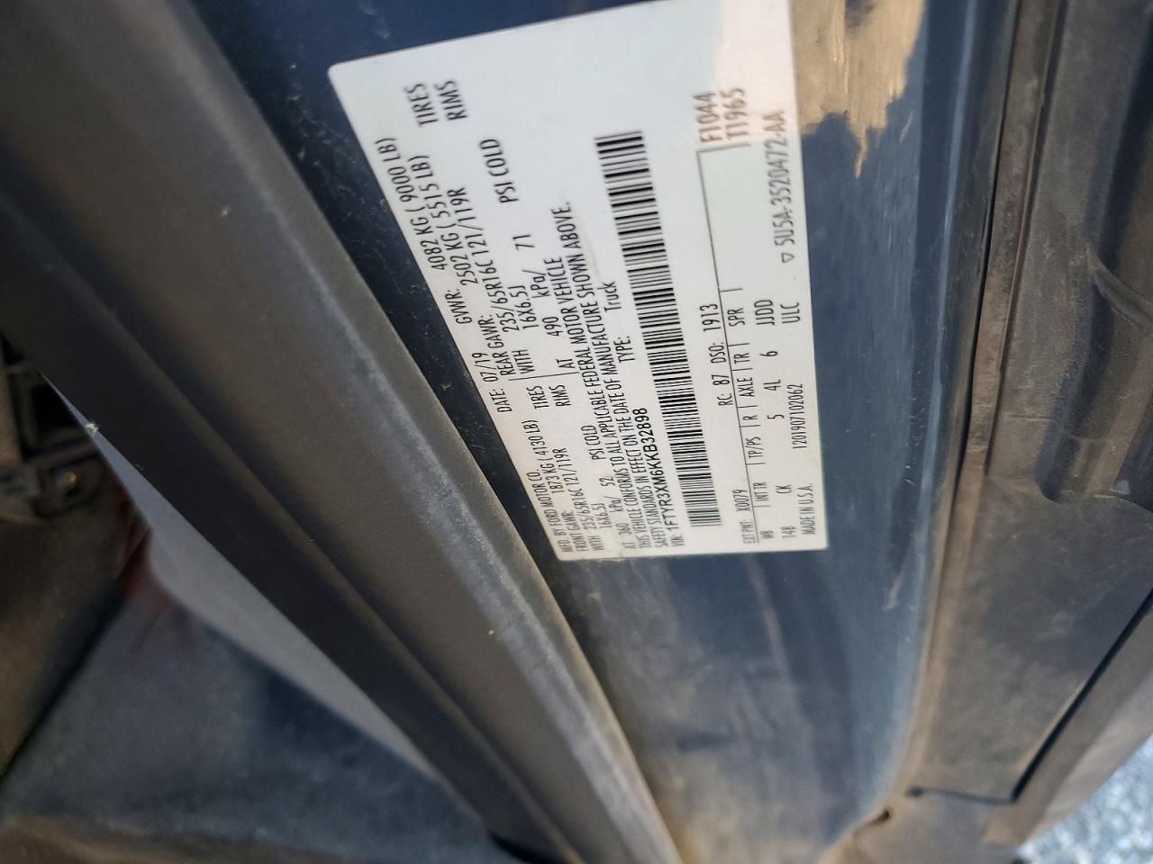 2019 Ford Transit 250 Delivery Van