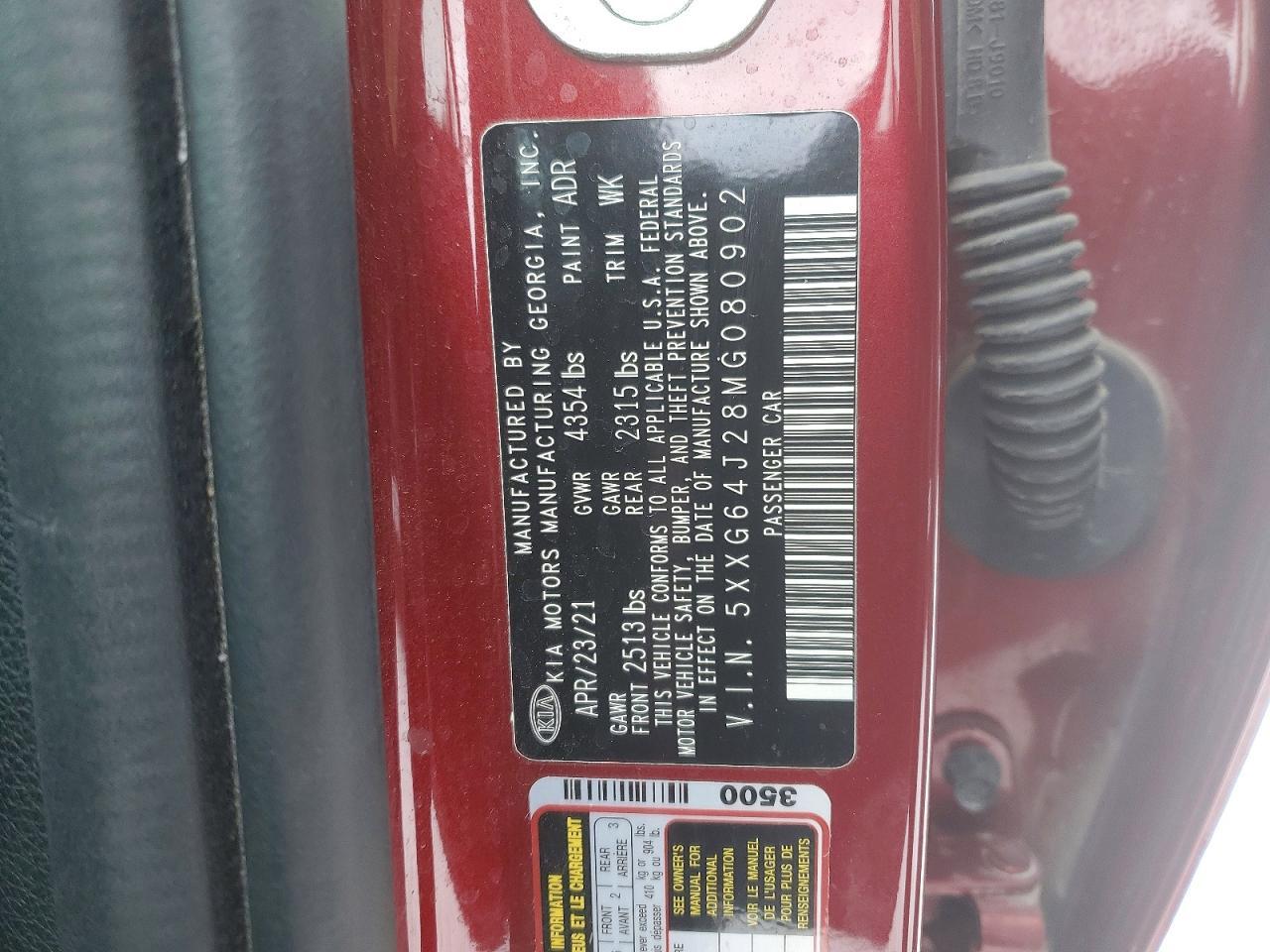2021 KIA K5 gt Line