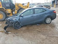 Toyota Corolla salvage cars for sale: 2015 Toyota Corolla l