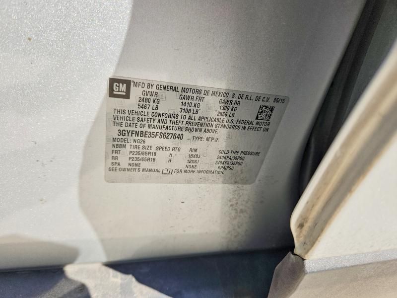 2015 Cadillac Srx Luxury Collection