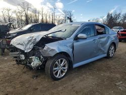 Subaru Legacy Vehiculos salvage en venta: 2013 Subaru Legacy 2.5i Limited