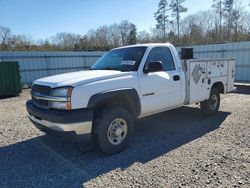 Salvage trucks for sale at Augusta, GA auction: 2003 Chevrolet Silverado C2500 Heavy Duty