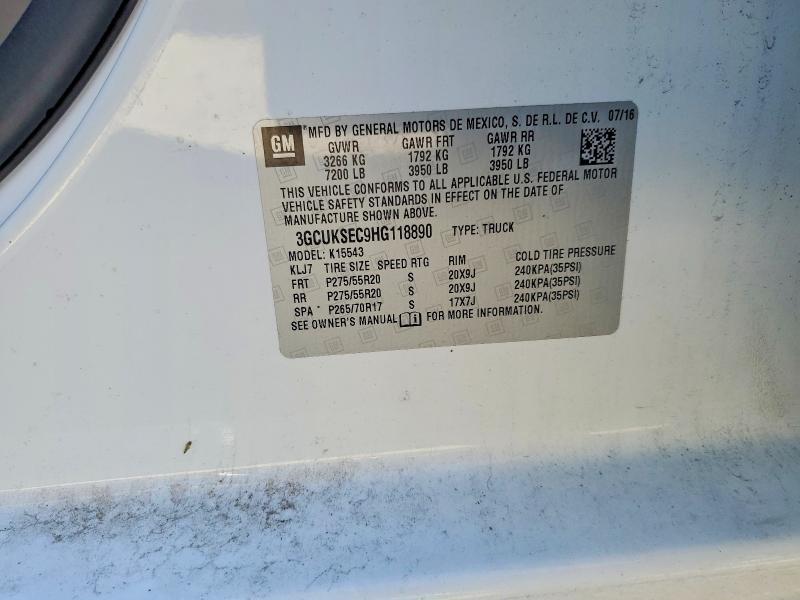 2017 Chevrolet Silverado K1500 ltz