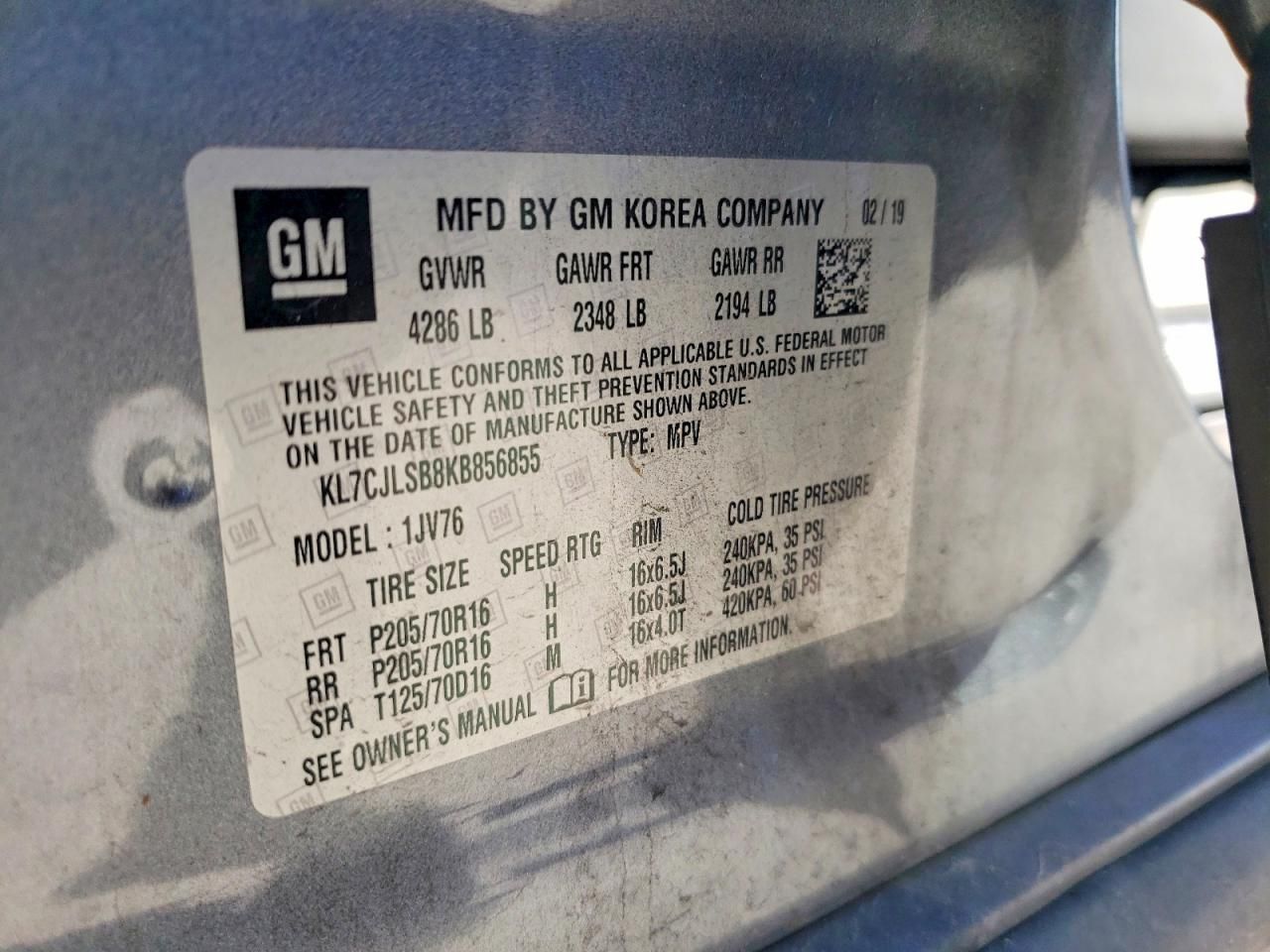 2019 Chevrolet Trax 1LT