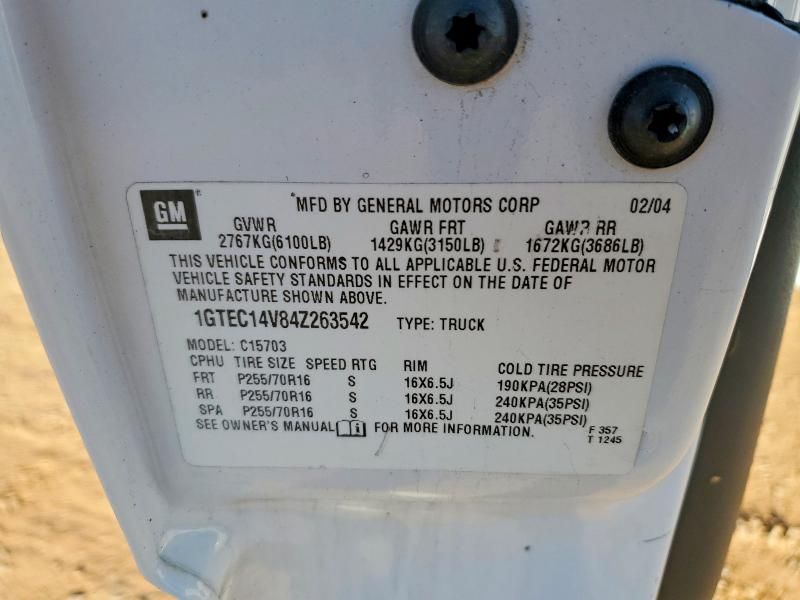 2004 GMC New Sierra C1500