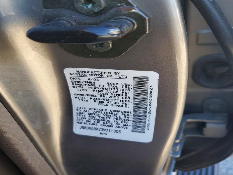 2003 Nissan Pathfinder le