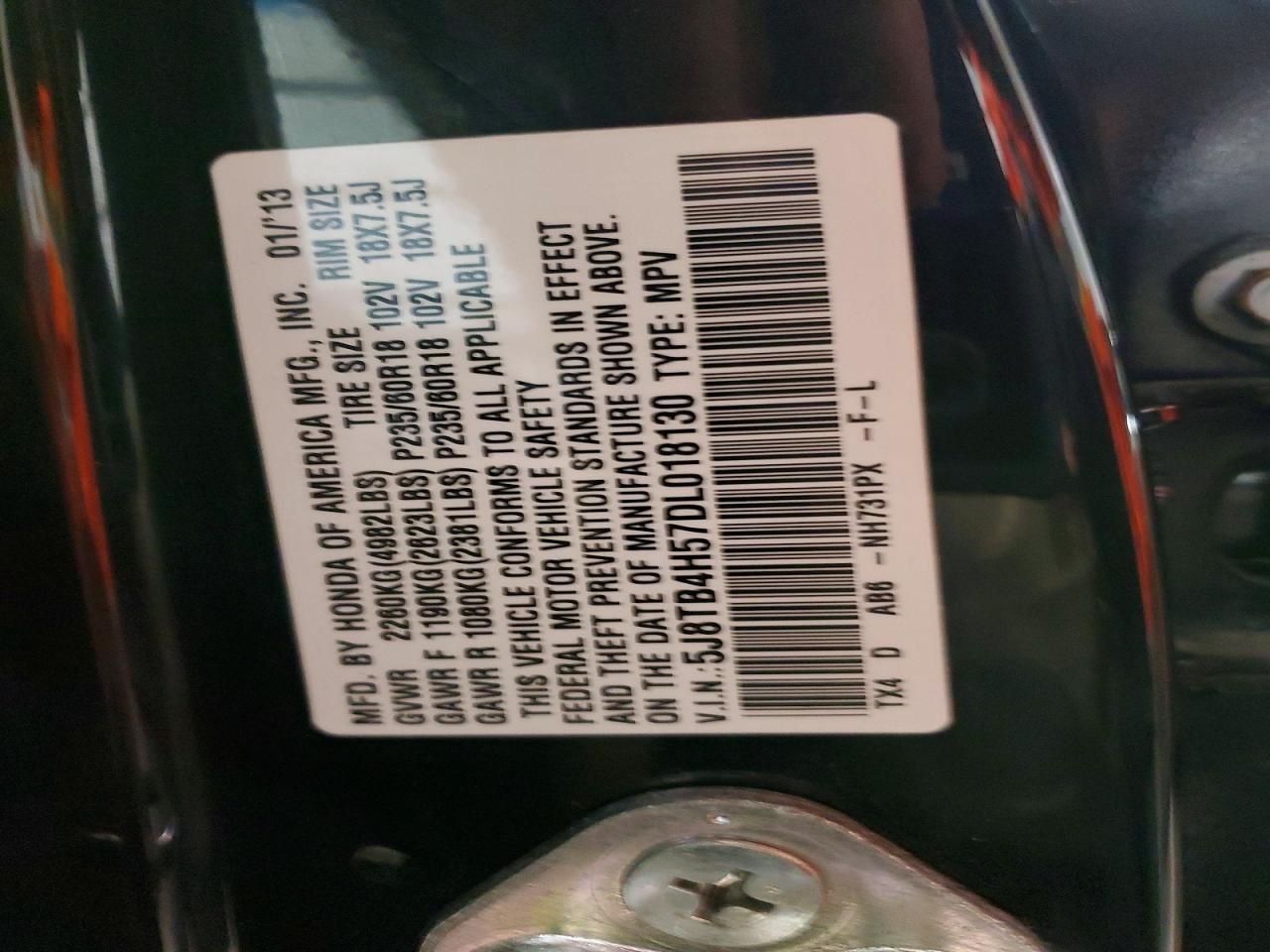 2013 Acura Rdx Technology