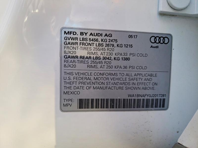 2018 Audi Q5 Premium Plus