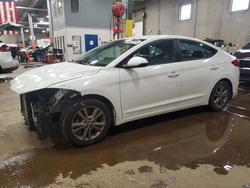 Hyundai salvage cars for sale: 2018 Hyundai Elantra sel