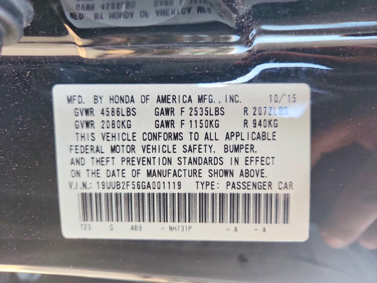 2016 Acura Tlx Tech