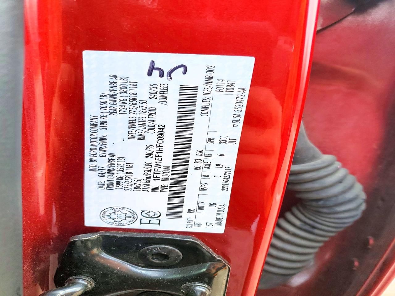 2017 Ford F150 Supercrew