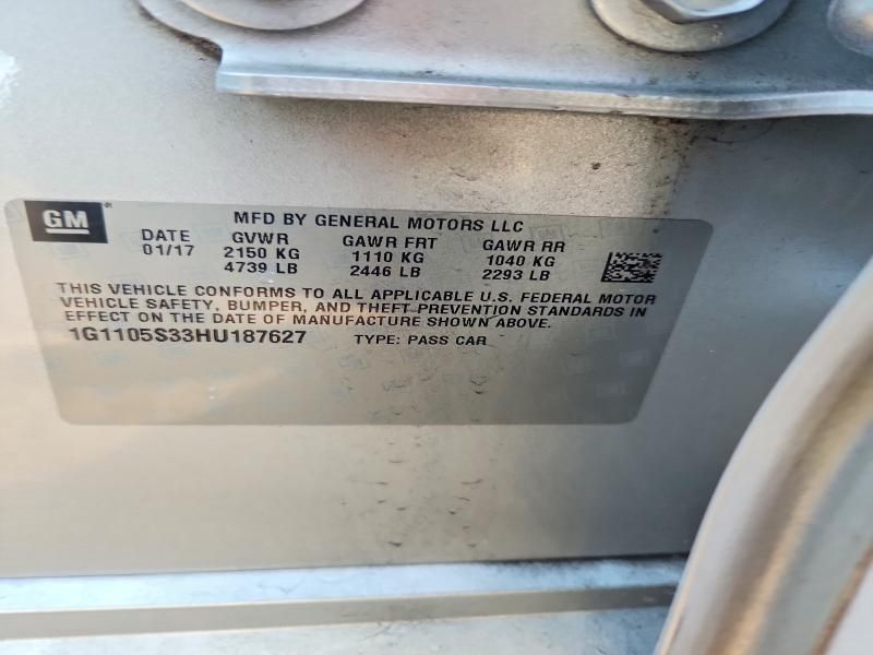 2017 Chevrolet Impala lt