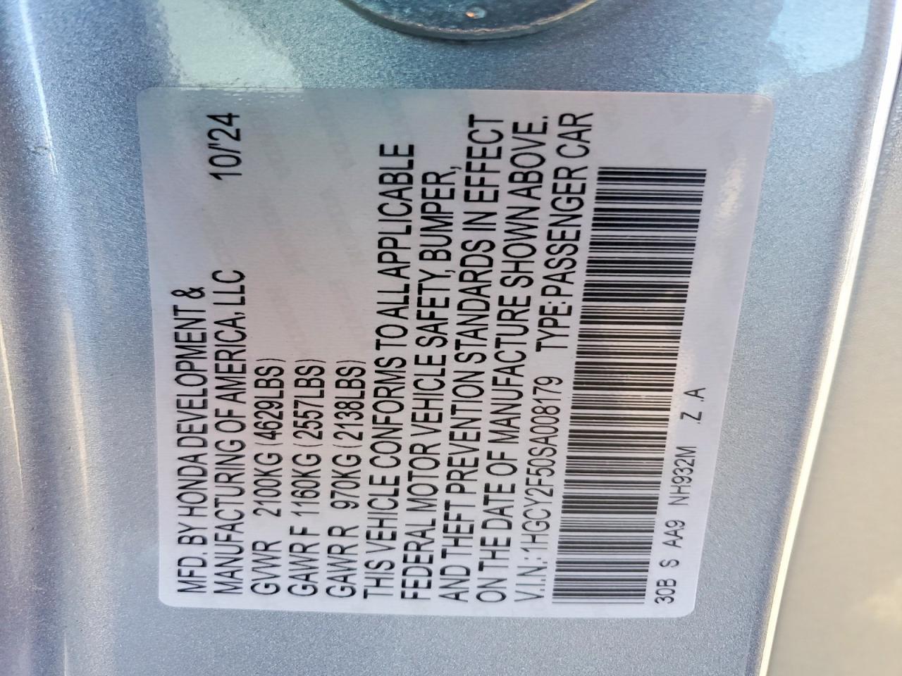 2025 Honda Accord Hybrid Sport