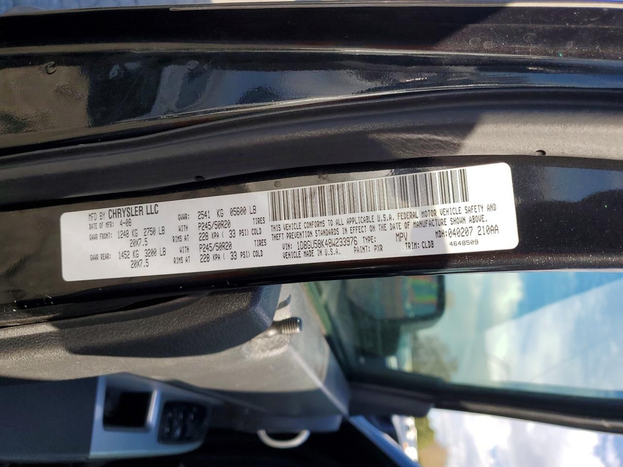 2008 Dodge Nitro slt