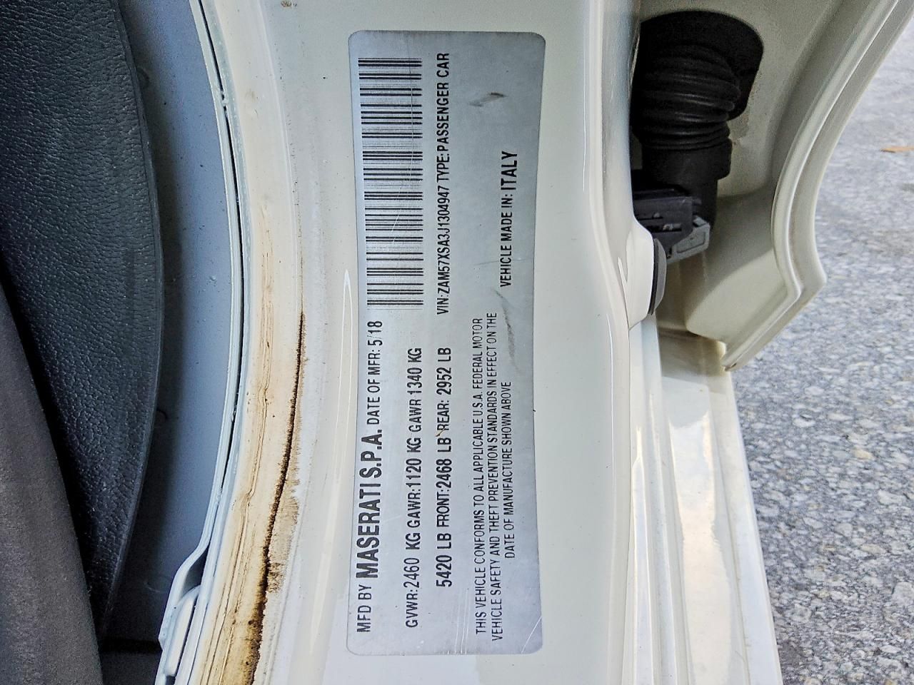 2018 Maserati Ghibli