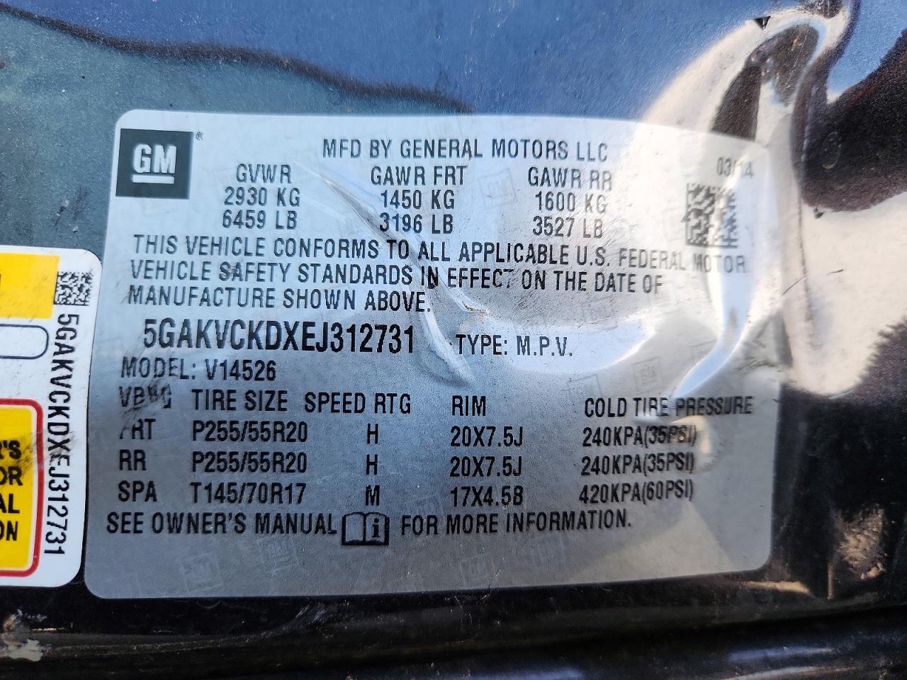 2014 Buick Enclave