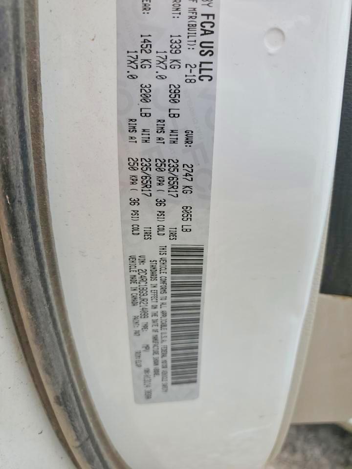 2018 Chrysler Pacifica Touring l