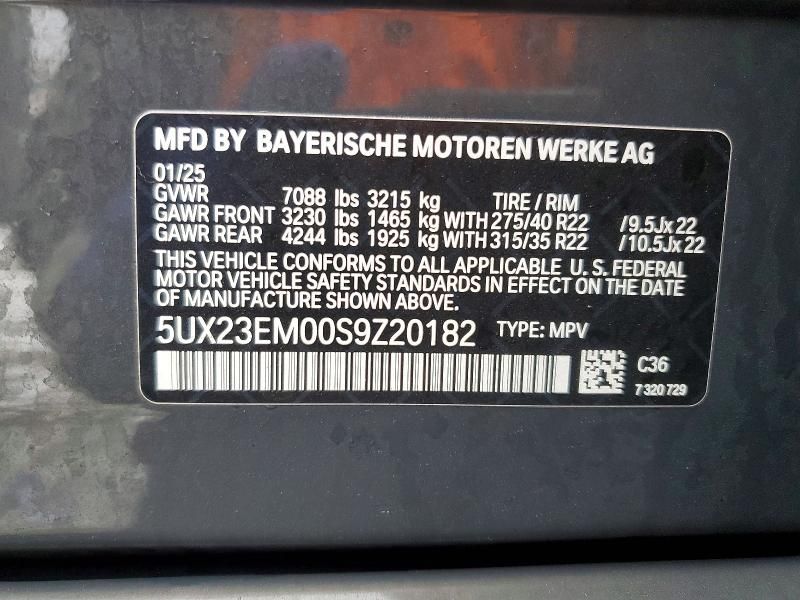 2025 BMW X7 Xdrive40i