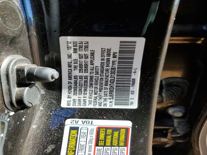 2013 Honda Cr-v exl
