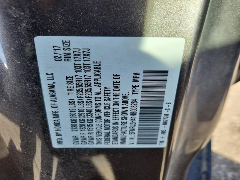 2017 Honda Odyssey ex