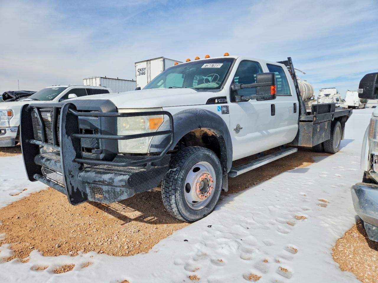 2012 Ford F450 Super Duty Flatbed Truck