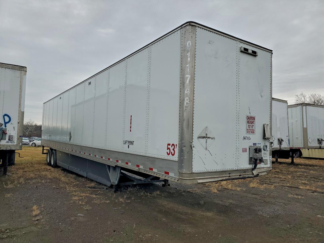 2019 Hyun Dry van Trailer