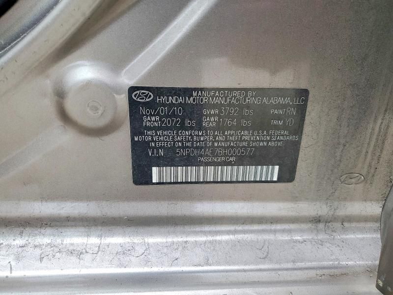 2011 Hyundai Elantra gls