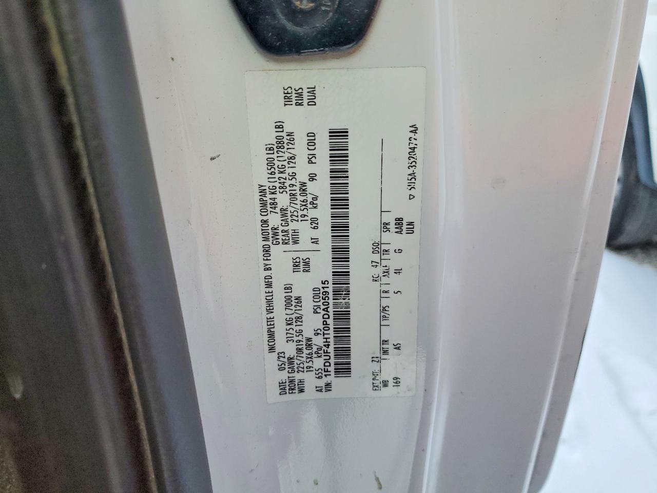 2023 Ford F450 Super Duty Truck Cab AND Chassis